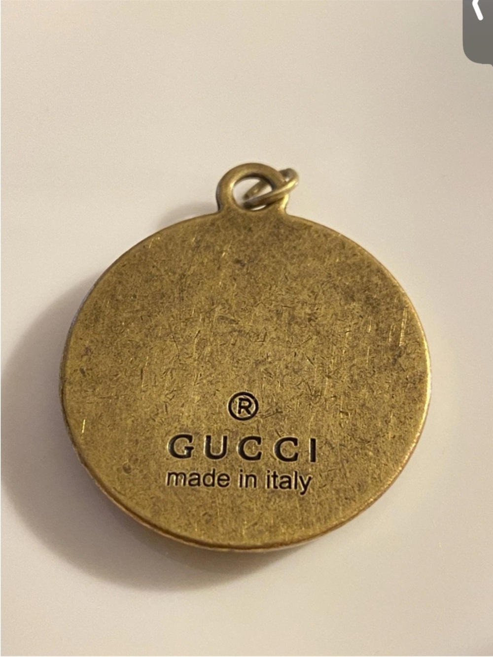Gucci large Yellow Bee Enamel Pendant Necklace - Picture 2 of 4